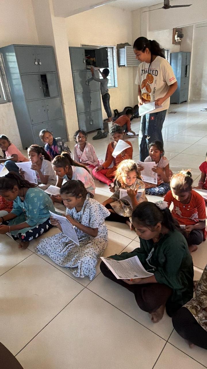 Students engaging at a Padhaan awareness session